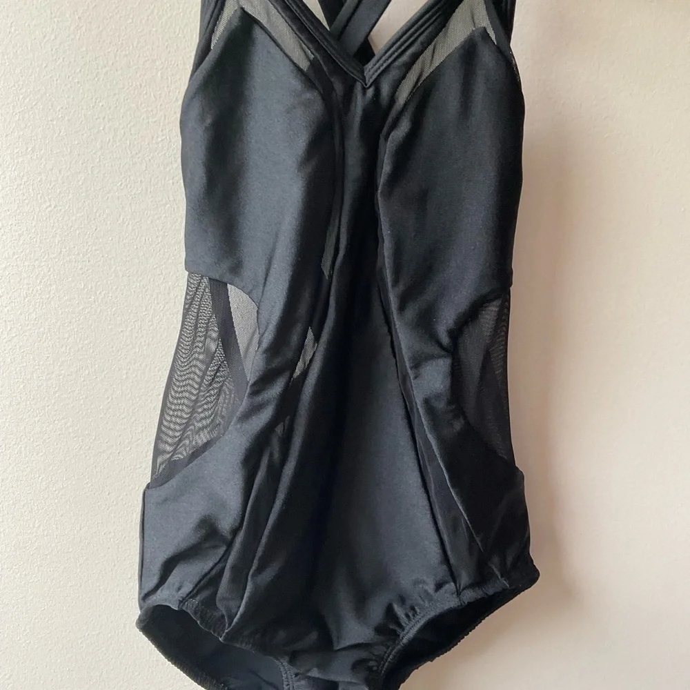 LA Designs Black Dance Leotard
